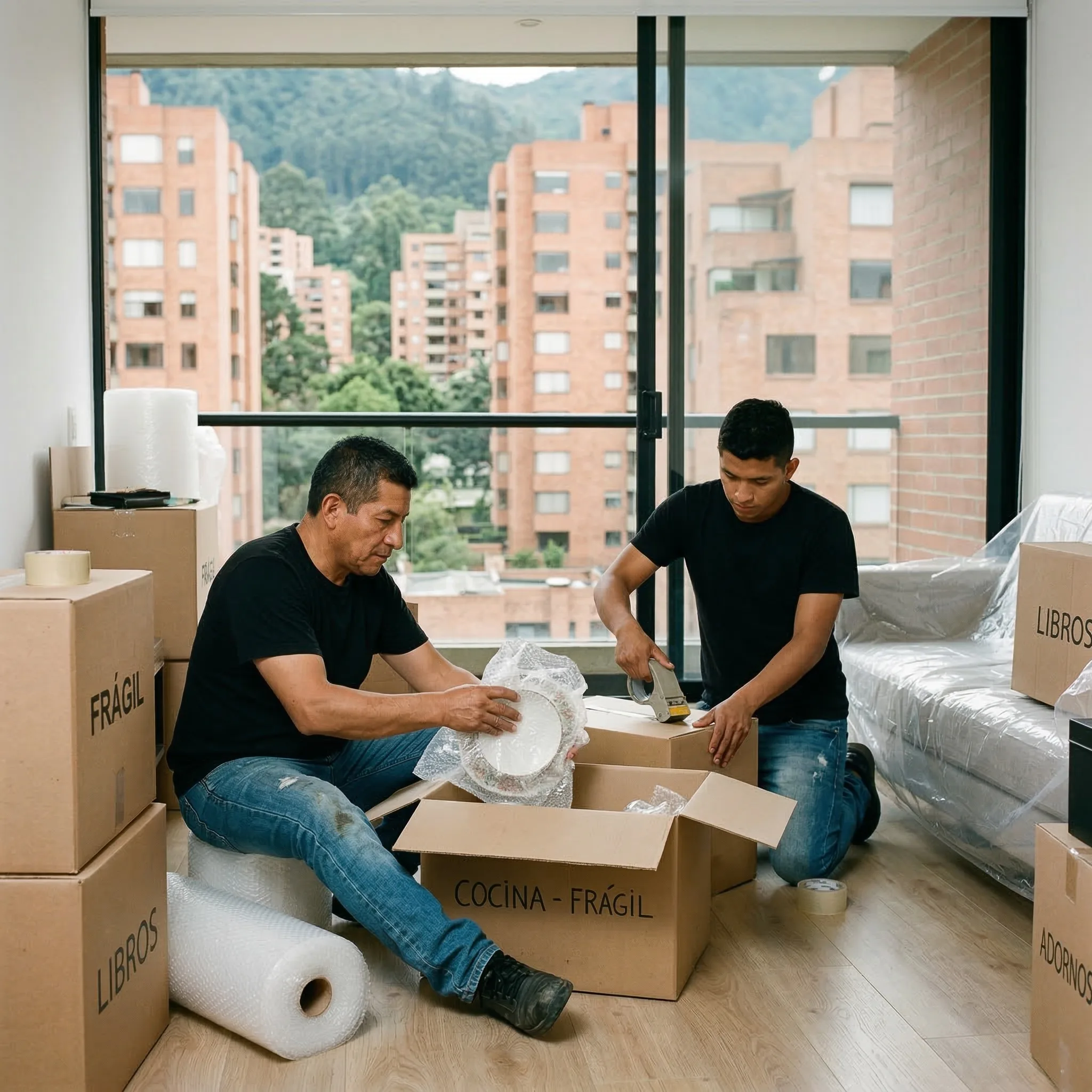 servicios de mudanzas en bogota